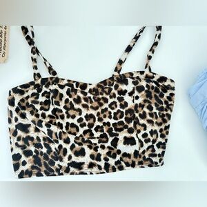 Charlotte Russe crop xlarge top